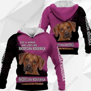 Just A Woman Who Loves Her Rhodesian Ridgeback Vr2 0489 161219