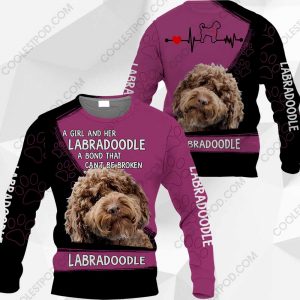 A Girl And Her Labradoodle A Bond That Can't Be Broken-0489-101219