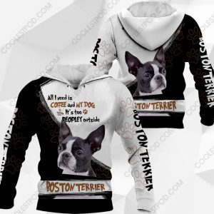 Boston Terrier-All I Need Is Coffee And My Dog-0489-171219