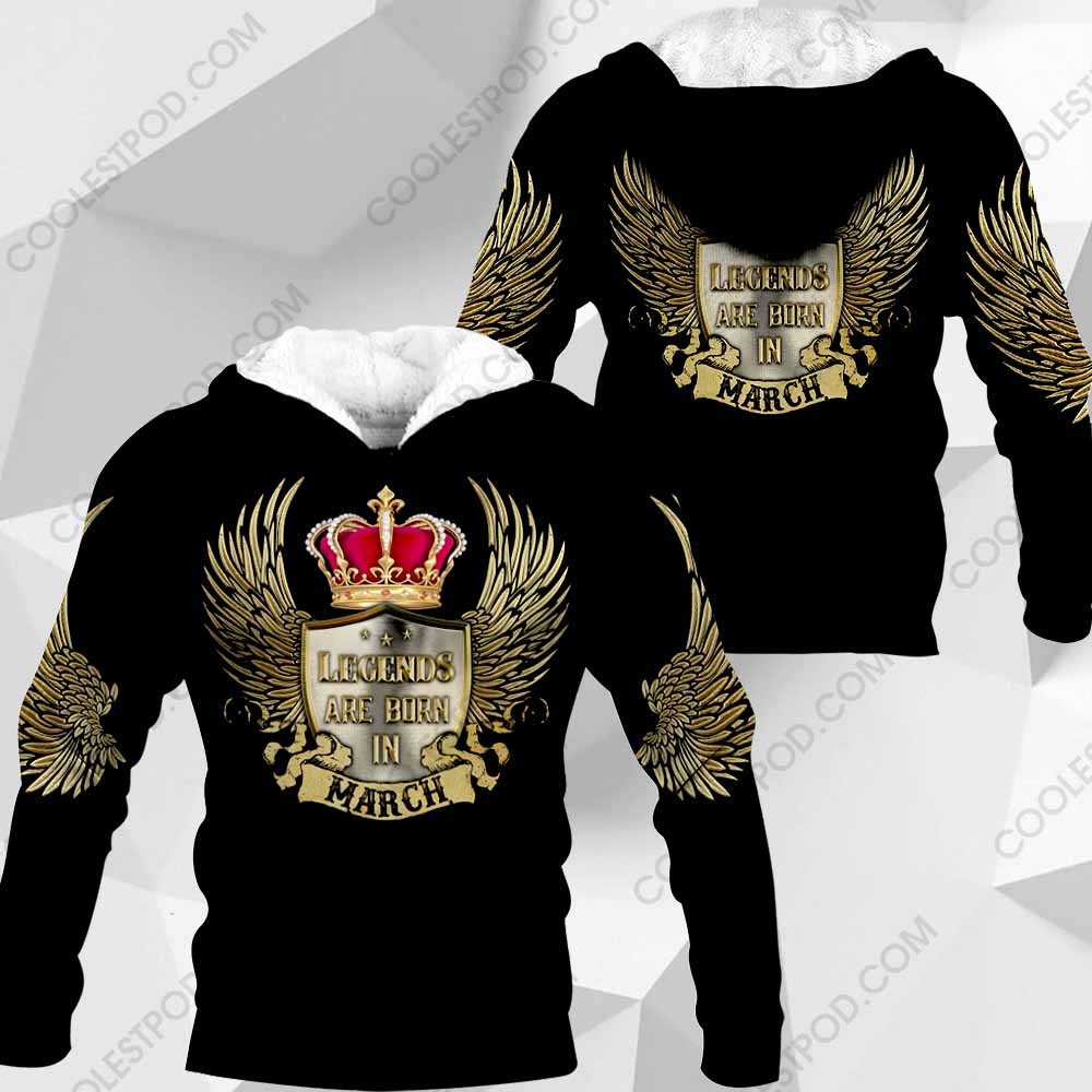 Legends Are Born In March - 251219 Legends Are Born In March - 251219