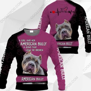 A Girl And Her American Bully A Bond That Can't Be Broken 0489 91219