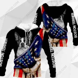 Boston Terrier - Flag - 0489-261219