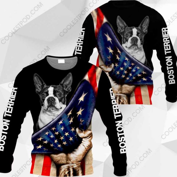 Boston Terrier - Flag - 0489-261219