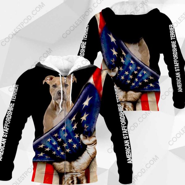 American Staffordshire Terrier - Flag - 0489-261219