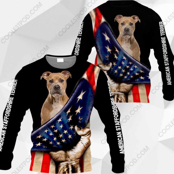 American Staffordshire Terrier - Flag - 0489-261219