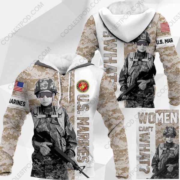 U.S. Marine - Women Can't What? - 1001 - 201219