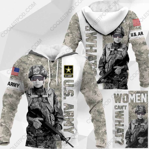 U.S. Army - Women Can't What? - 1001 - 201219