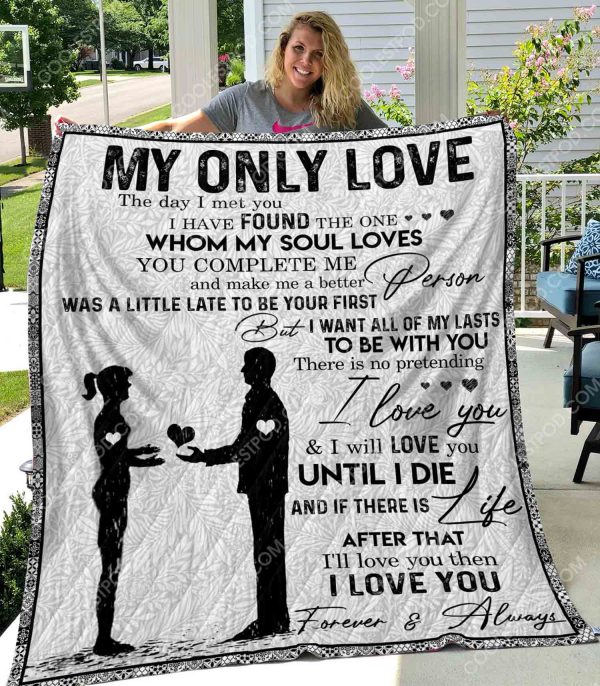 My Only Love The Day I Met You - Quilt - 121219