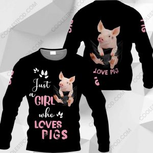 Just A Girl Who Loves Pigs In Pocket Vr2 – M0402 - 181219