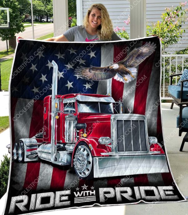Trucker - Ride With Pride - Quilt - 1001-251219