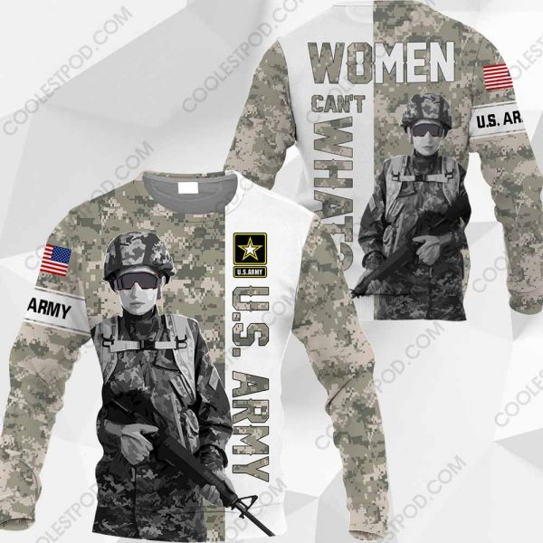 U.S. Army - Women Can't What? - 1001 - 201219