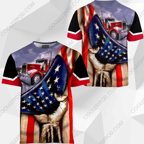 Trucker - Flag - 1001-101219