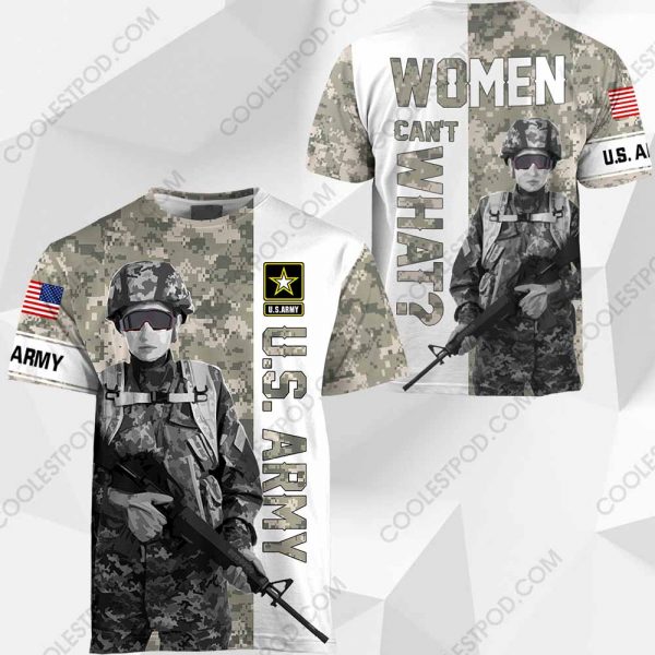 U.S. Army - Women Can't What? - 1001 - 201219