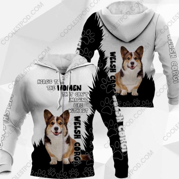 Welsh Corgi Here's To...The Women That Can't Imagine Life Without 0489 041219