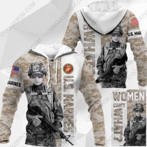 U.S. Marine - Women Can't What? - 1001 - 201219