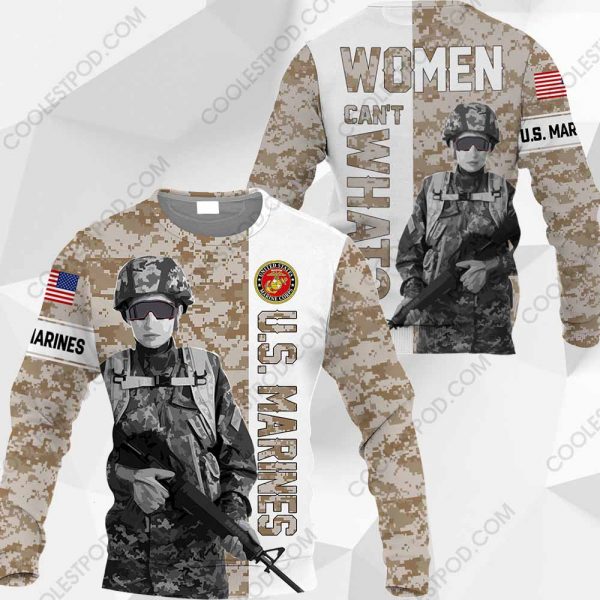 U.S. Marine - Women Can't What? - 1001 - 201219