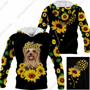 Yorkshire Terrier You Are My Sunshine Sunflower - M0402 - 281219