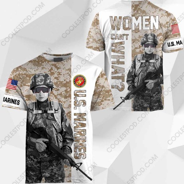 U.S. Marine - Women Can't What? - 1001 - 201219