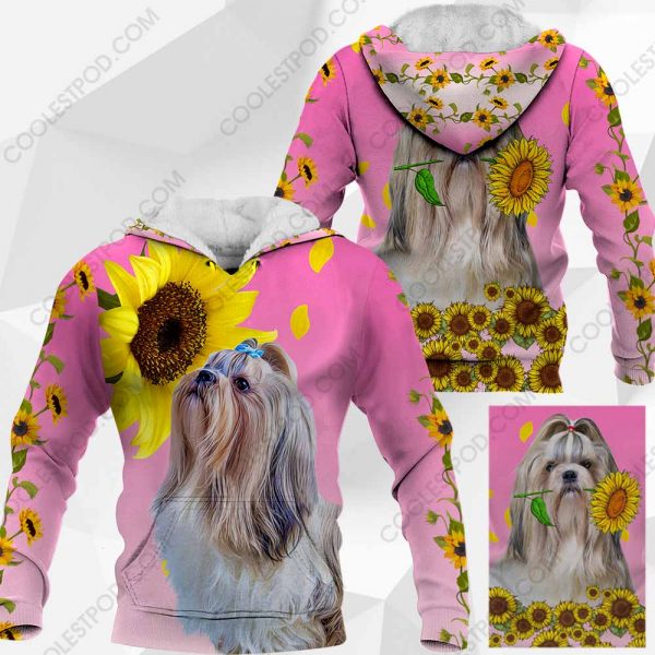 Shih Tzu Sunflower - M0402 - 121219