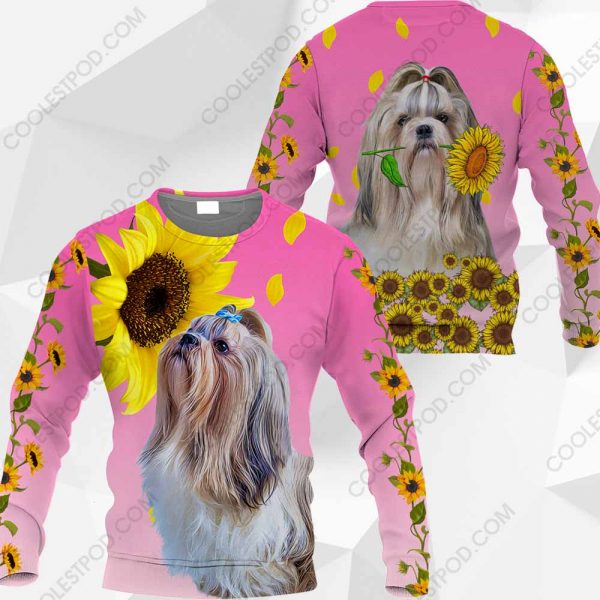 Shih Tzu Sunflower - M0402 - 121219