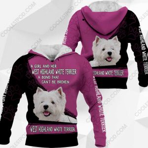 A Girl And Her West Highland White Terrier A Bond That Can't Be Broken-0489-301119