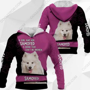 A Girl And Her Samoyed A Bond That Can't Be Broken-0489-101219