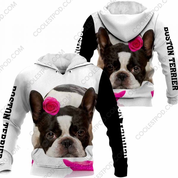 Boston Terrier Rose All Over Printed - M0402 - 261219