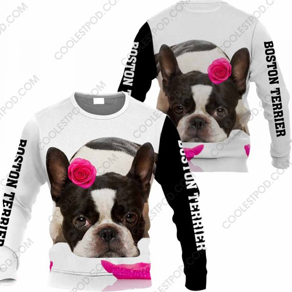 Boston Terrier Rose All Over Printed - M0402 - 261219