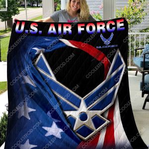 U.S. Air Force - American Flag - Quilt -1001-101219