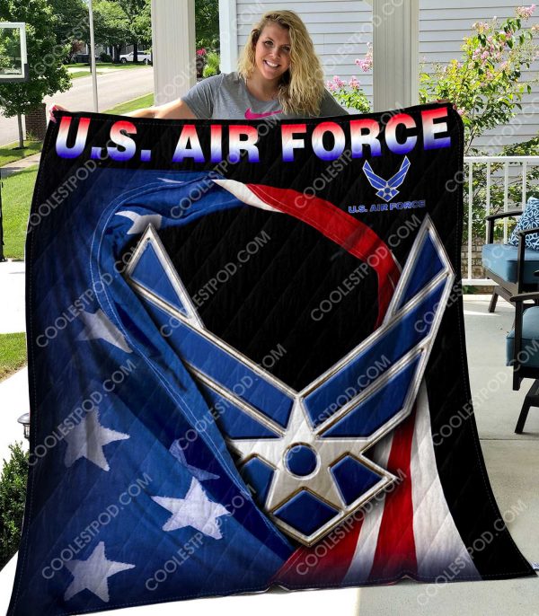 U.S. Air Force - American Flag - Quilt -1001-101219