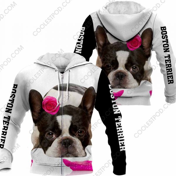 Boston Terrier Rose All Over Printed - M0402 - 261219