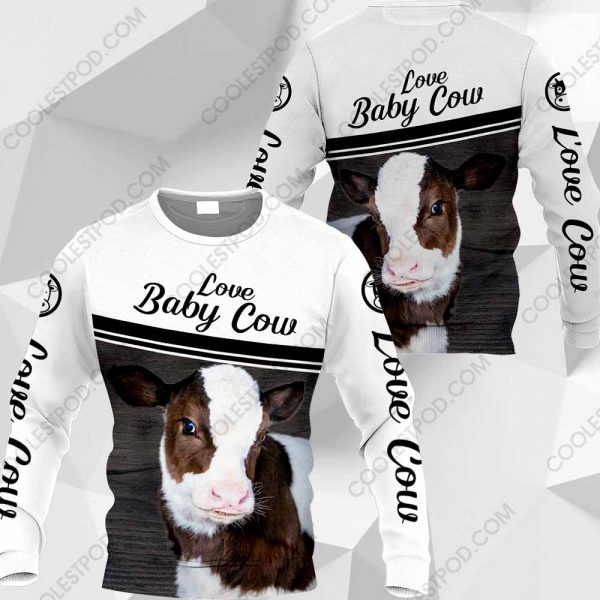 3D Love Baby Cow - 0489 - 261219
