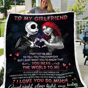 To My Girlfriend I May Not Be Able - Quilt - 161219