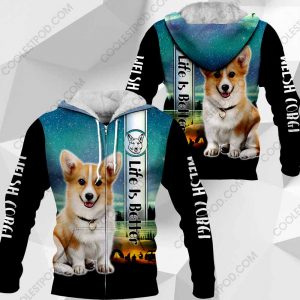 Life Is Better - Camping With Welsh Corgi - 271219