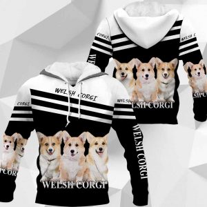 Welsh Corgi - Over Printed Shirts -Vr3-031219