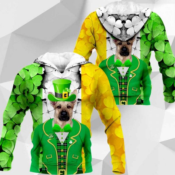 German Shepherd - 3D All Over Printed Patrick Day - 020120