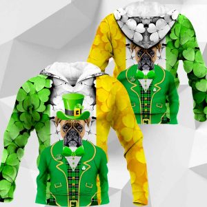 Boxer - 3D All Over Printed Patrick Day - 020120