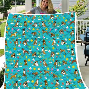 Quilt-Boxer-Camping and Beach 0489 HU090320