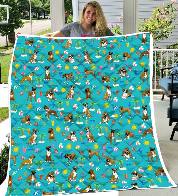 Quilt-Boxer-Camping and Beach 0489 HU090320