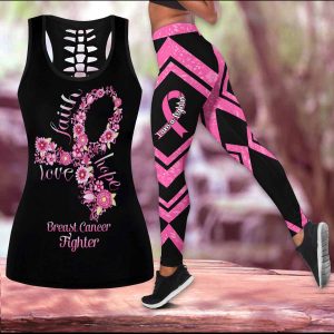 Breast Cancer Fighter Faith Hope Love LEGGING OUTFIT 2511 HA030720