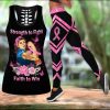 Breast Cancer Strength To Fight Faith To Win LEGGING OUTFIT 2511 HA300320