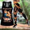 Multiple Sclerosis Strength To Fight Faith To Win LEGGING OUTFIT 2511 HA300320