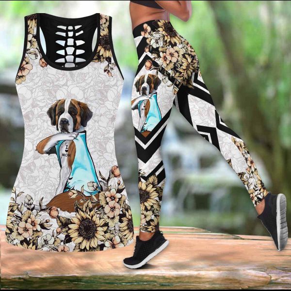 Saint Bernard Love Mom LEGGING OUTFIT 2511 HA130320