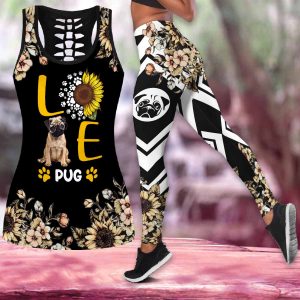 Love Pug Legging Outfit 1504 BI-170320