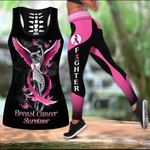Breast Cancer Angel Survivor LEGGING OUTFIT 2511 HA010420