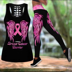 Breast Cancer Warrior Wing Ribbon LEGGING OUTFIT 2511 HA130420