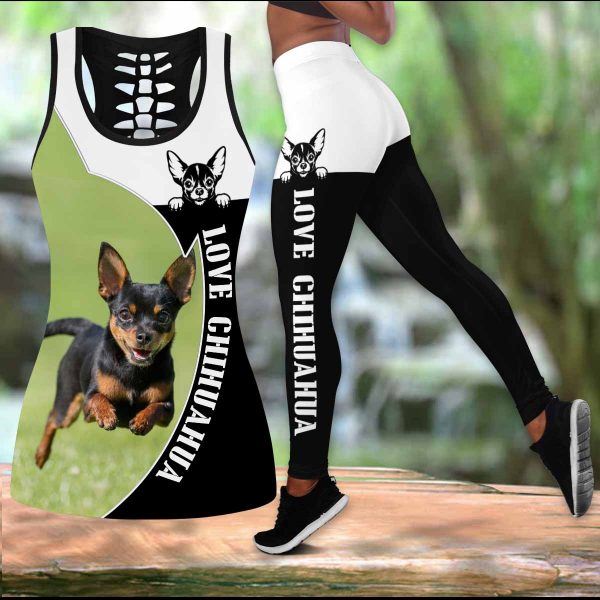 Love Chihuahua LEGGING OUTFIT H2511 HA230420