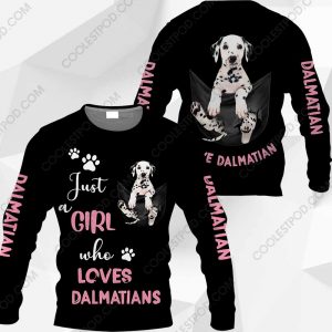 Just A Girl Who Loves Dalmatians In Pocket - M0402 - 060120