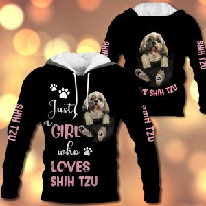 Just A Girl Who Loves Shih Tzu In Pocket – M0402
