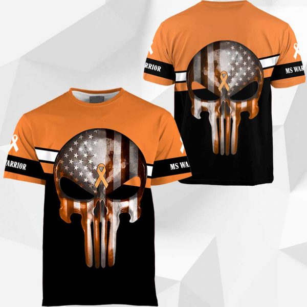 Skull Multiple Sclerosis Warrior 1504 BI-180220